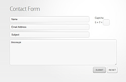 contact form